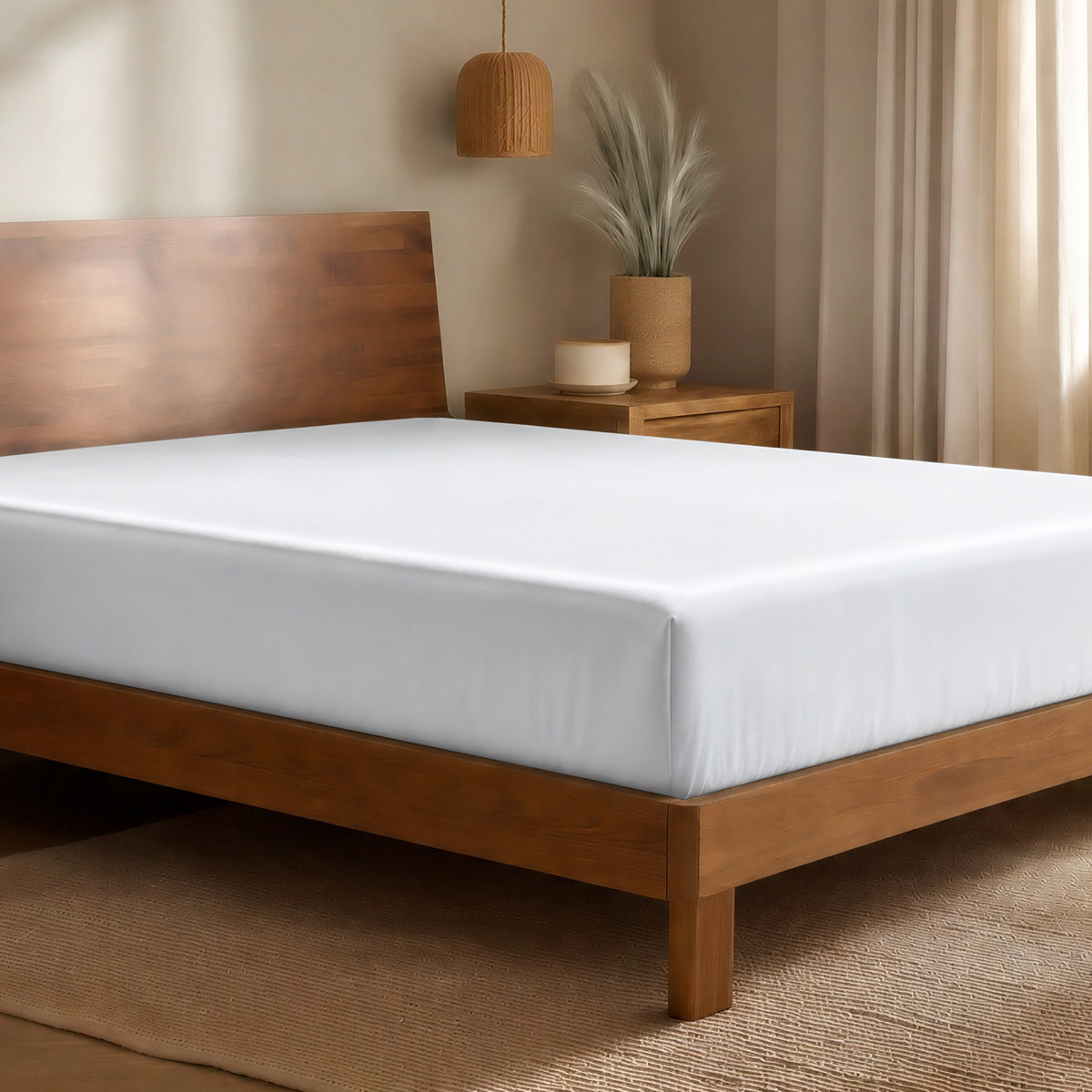 Rayon From Bamboo Fitted Sheet - Bare Home