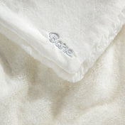 Faux fur blanket with Bare logo