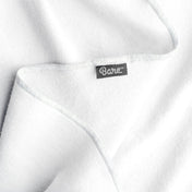 Close up of a flannel receiving blanket