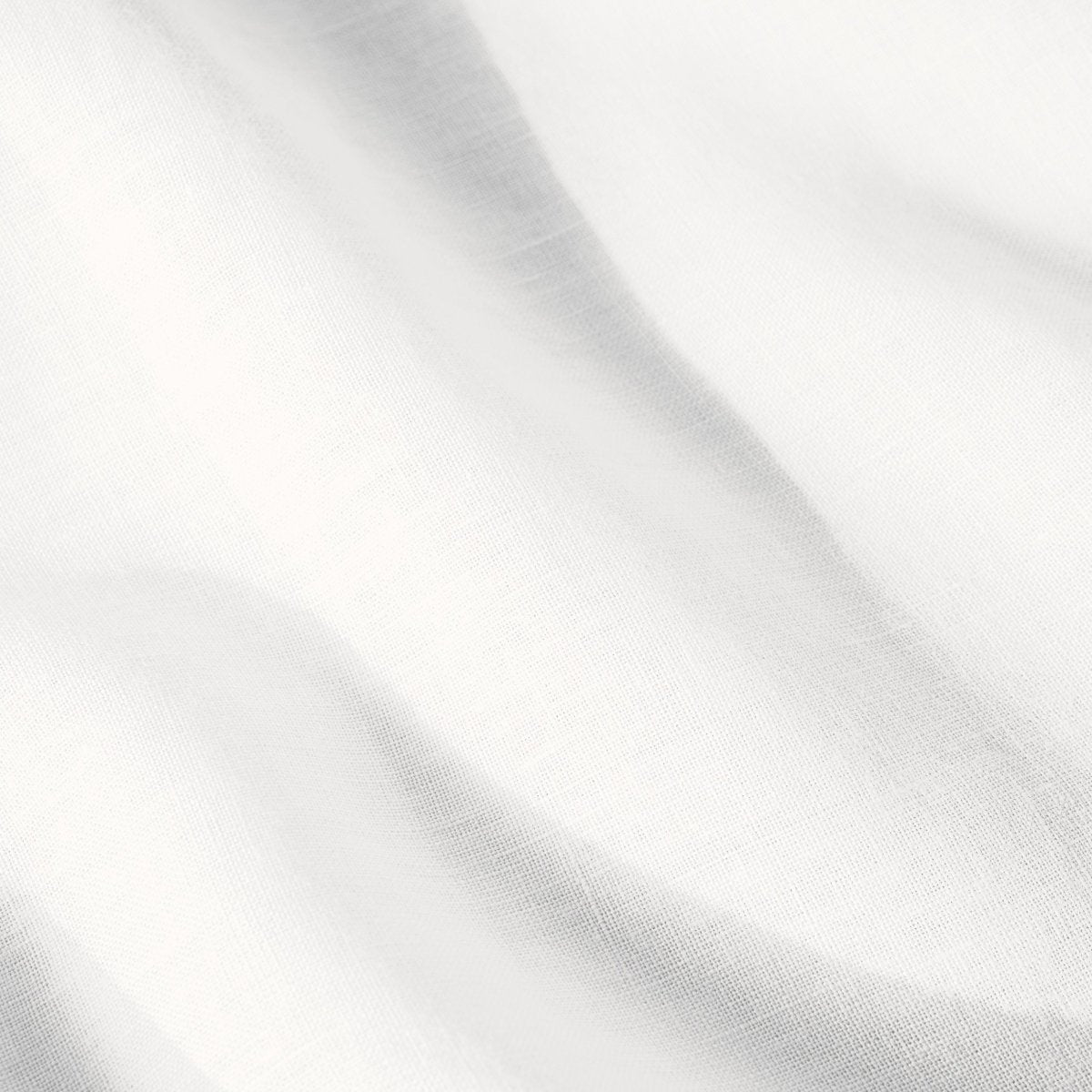 Close-up of linen fabric with subtle texture