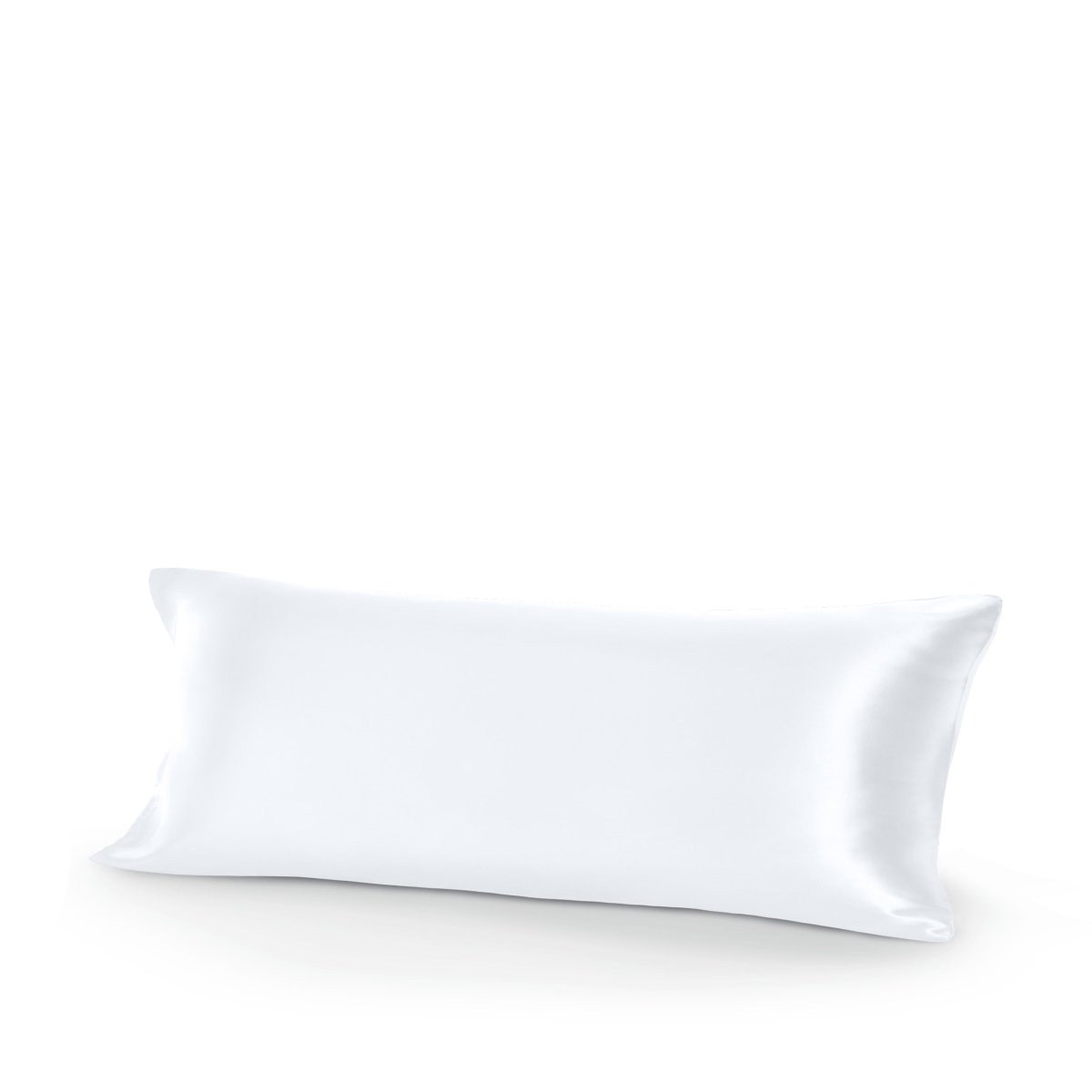 Silk pillowcase on a white background