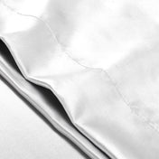 Close-up of pillowcase with envelope closure