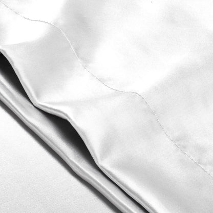 Close-up of pillowcase with envelope closure