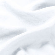 Close up of the washed sheet set fabric