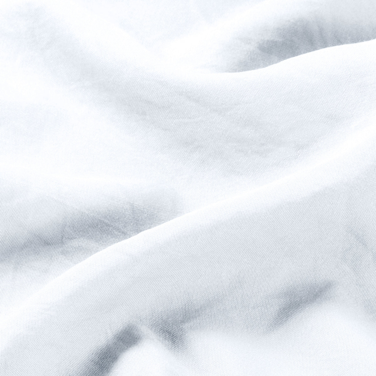 Close-up of the washed sheet set fabric