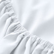 Close-up of fitted sheet