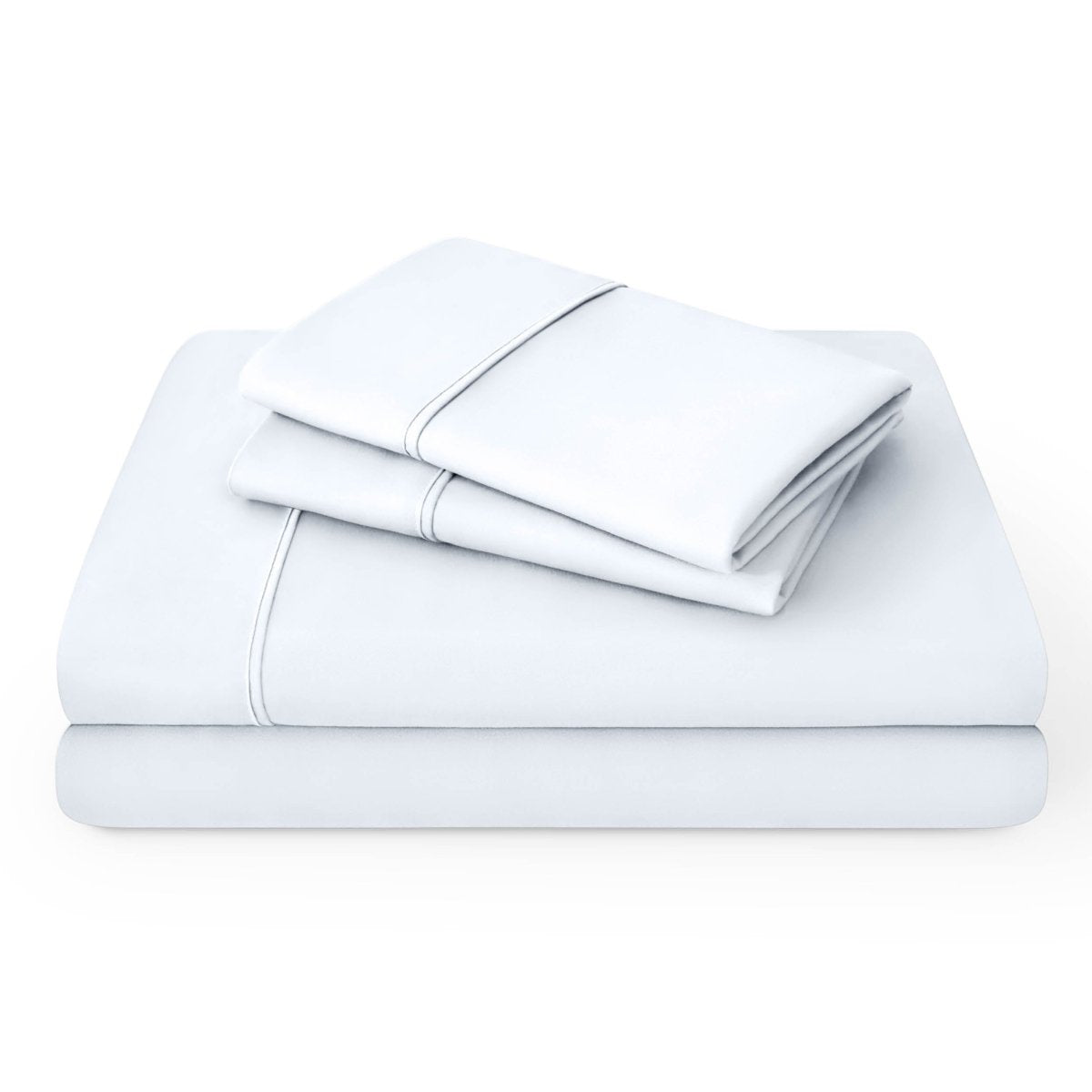 A neatly folded set of sheets