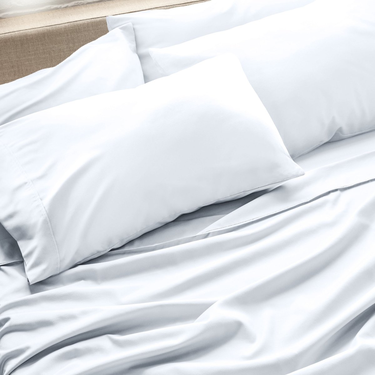 Ultra Soft Open End Pillowcase - 4 Pack - Bare Home - Pillowcases