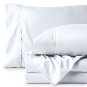 Microfiber sheets folded neatly