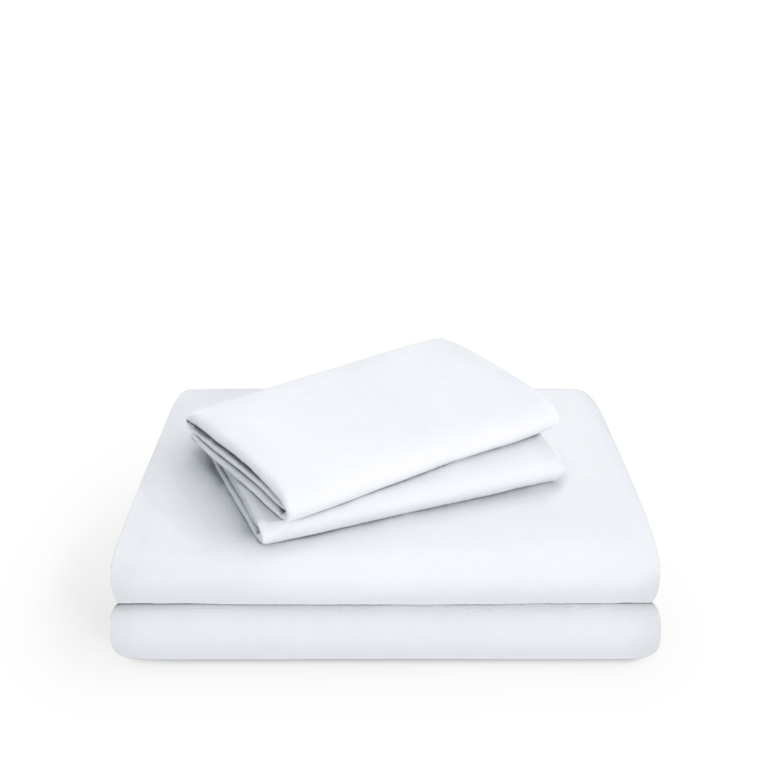 Microfiber stretch sheet set folded