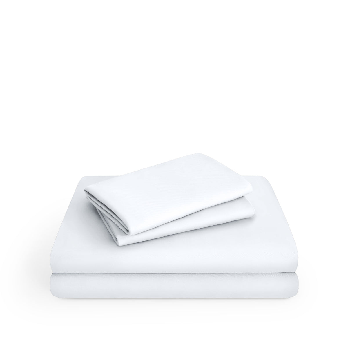 Microfiber stretch sheet set folded