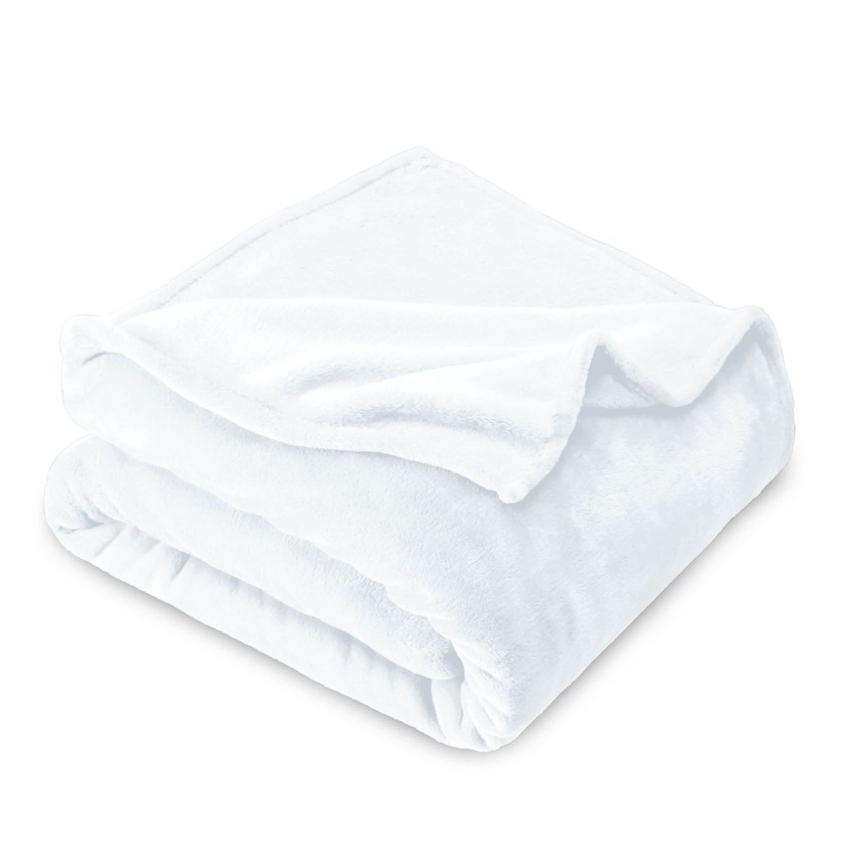 Microplush blanket folded