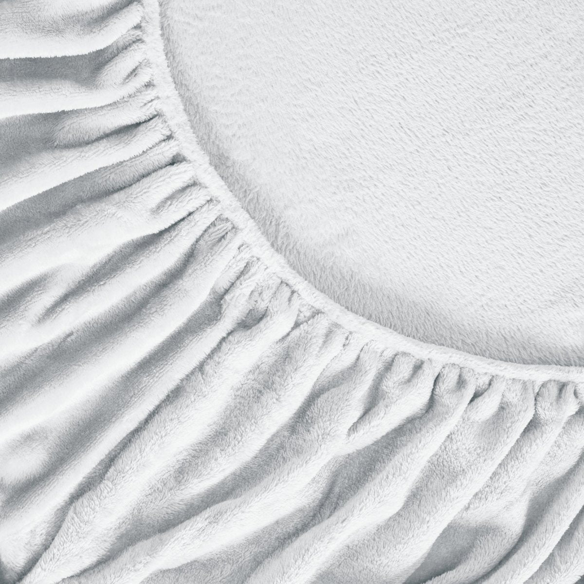 Close-up of a fitted sheet