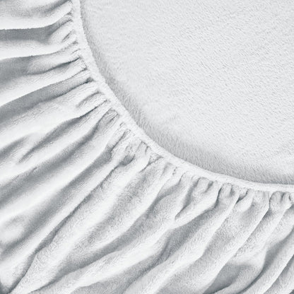 Close-up of a fitted sheet
