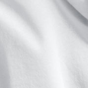 Close-up of white fabric with subtle texture