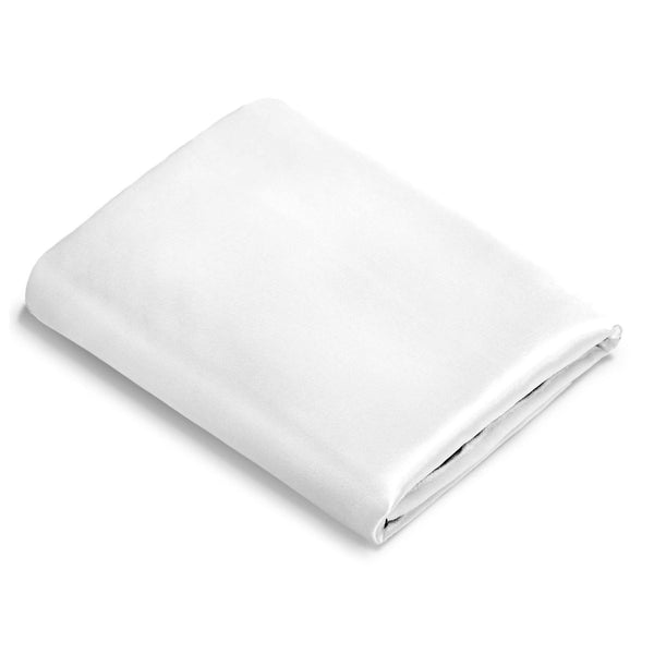 A satin body pillowcase folded neatly