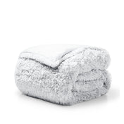 Shaggy duvet folded