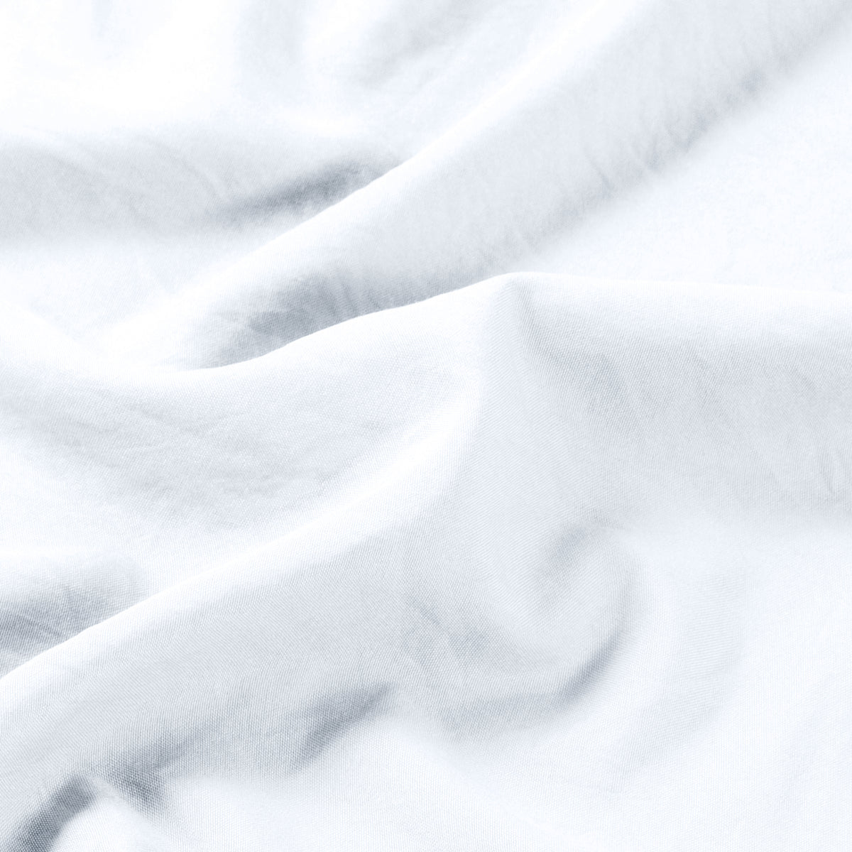 Close-up of washed fabric with folds