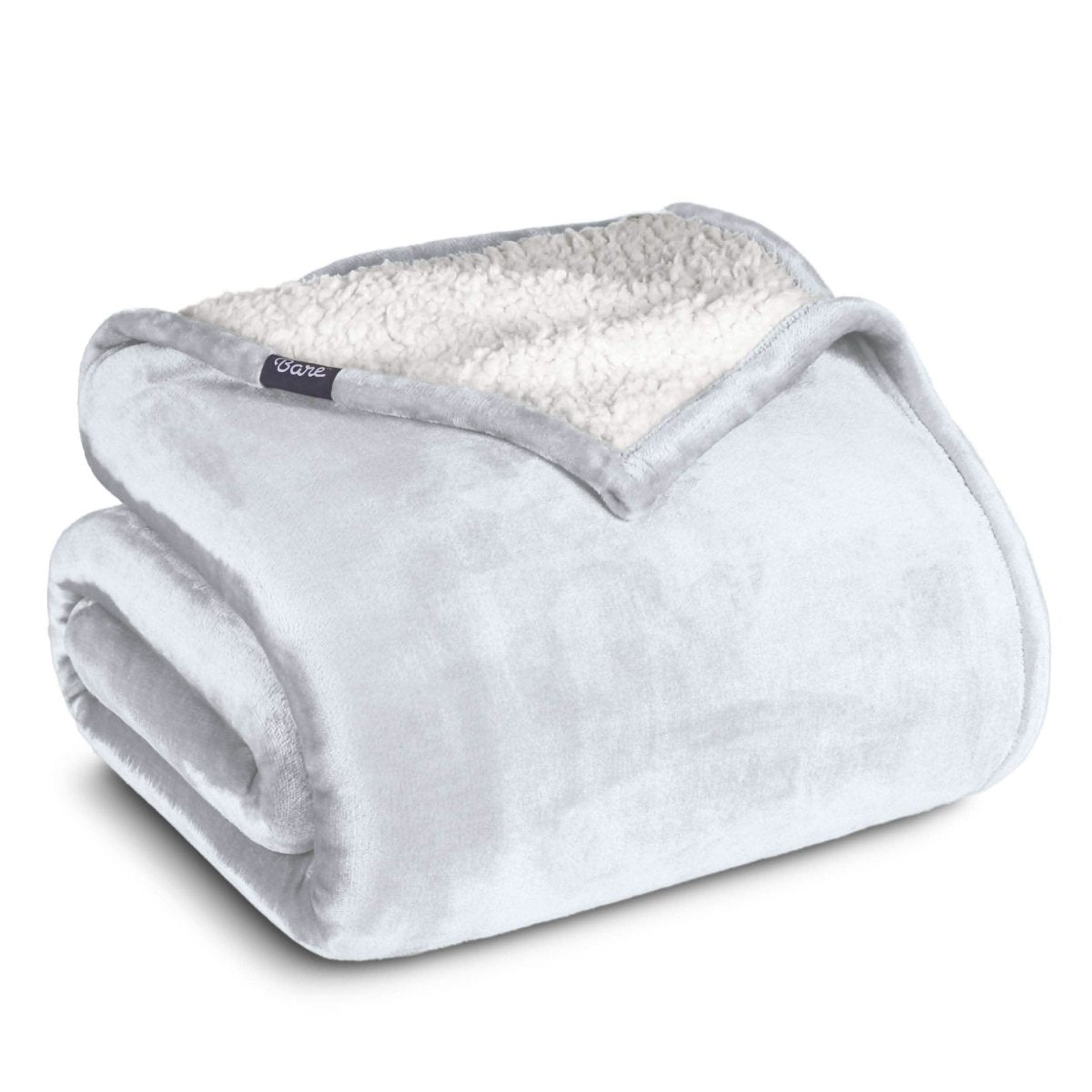 Sherpa blanket folded
