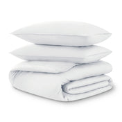 Tencel duvet cover set on a white background