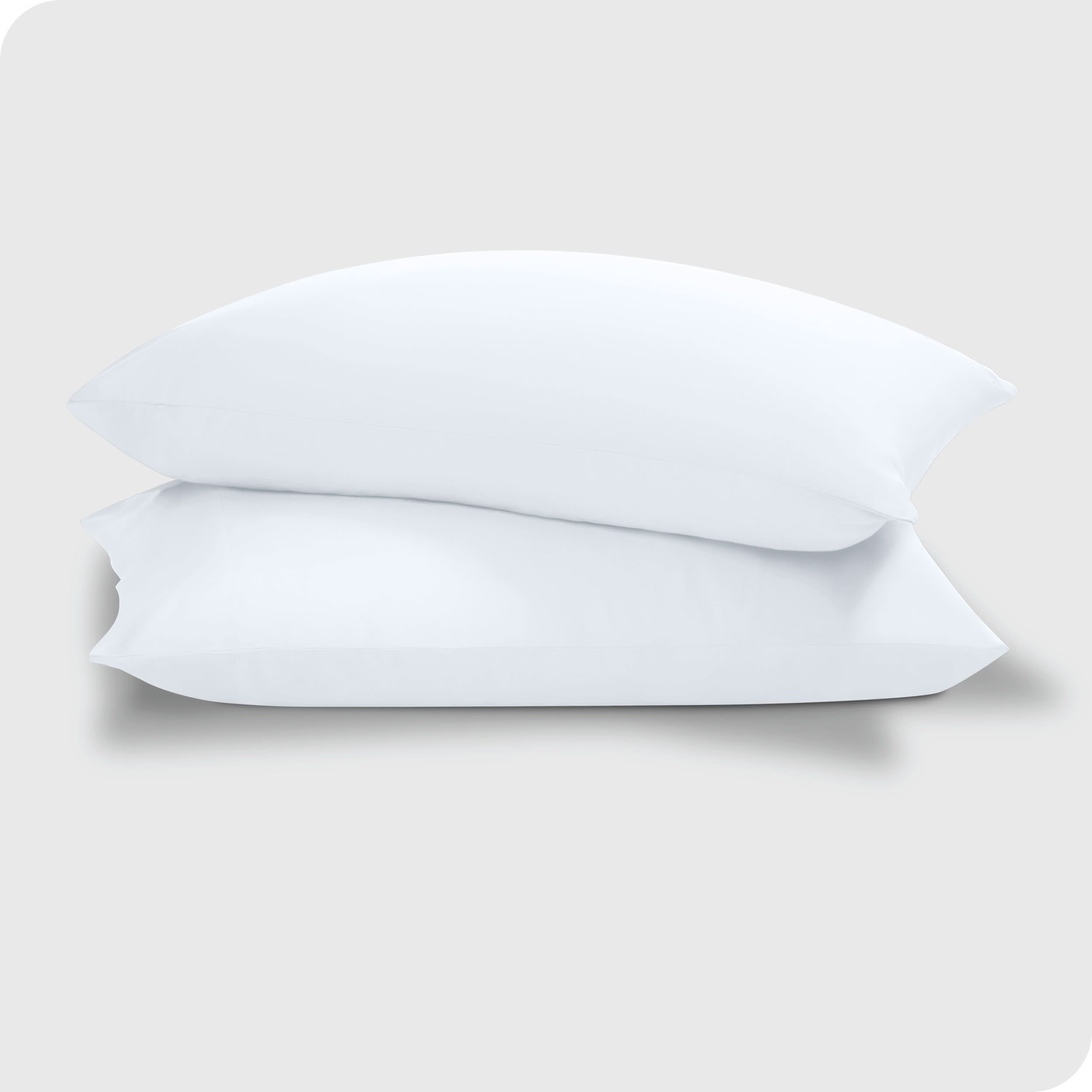 Two TENCEL™ pillowcases stacked