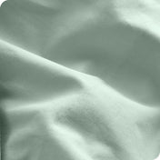 Close up of percale duvet cover fabric