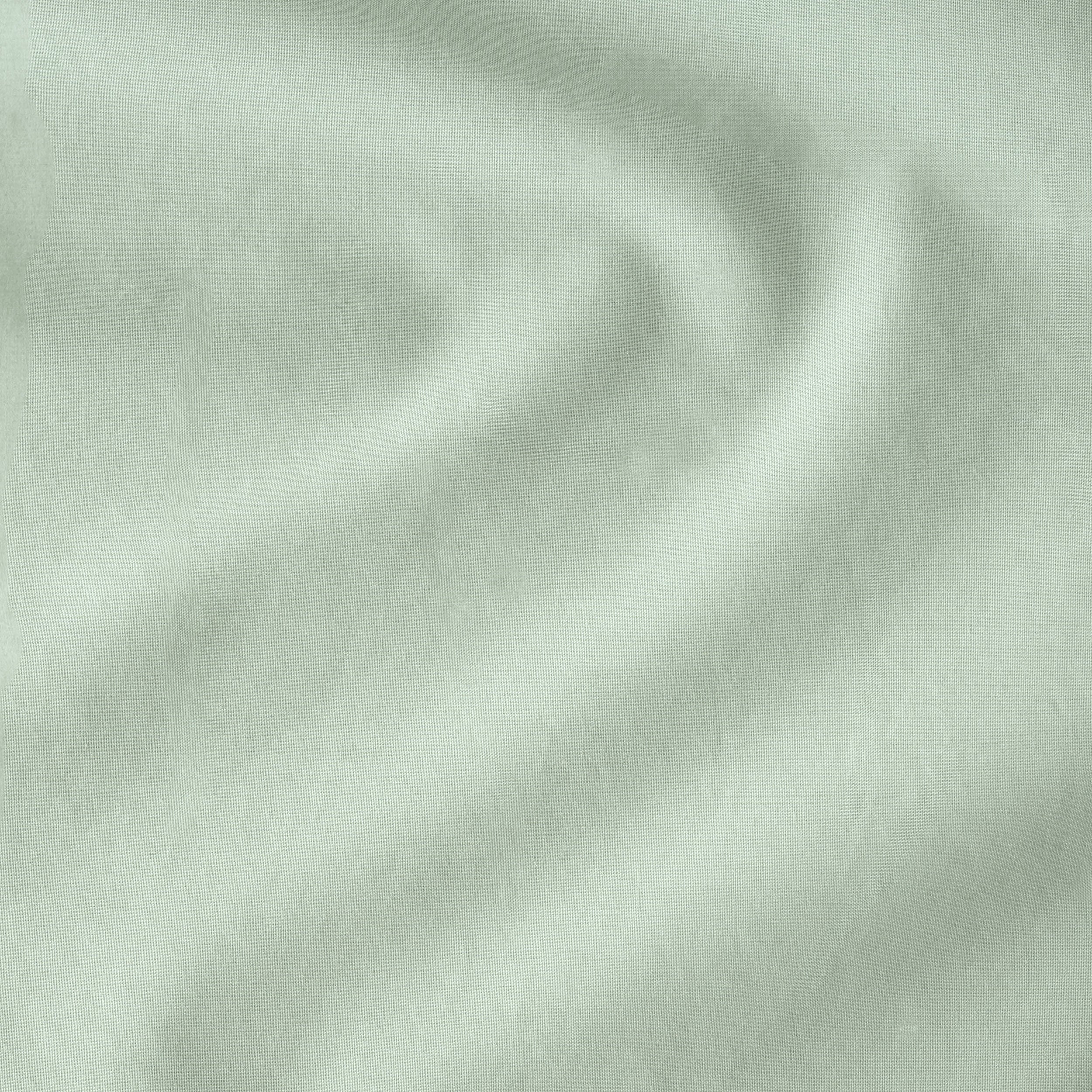 Close up of the organic cotton percale sheet set fabric