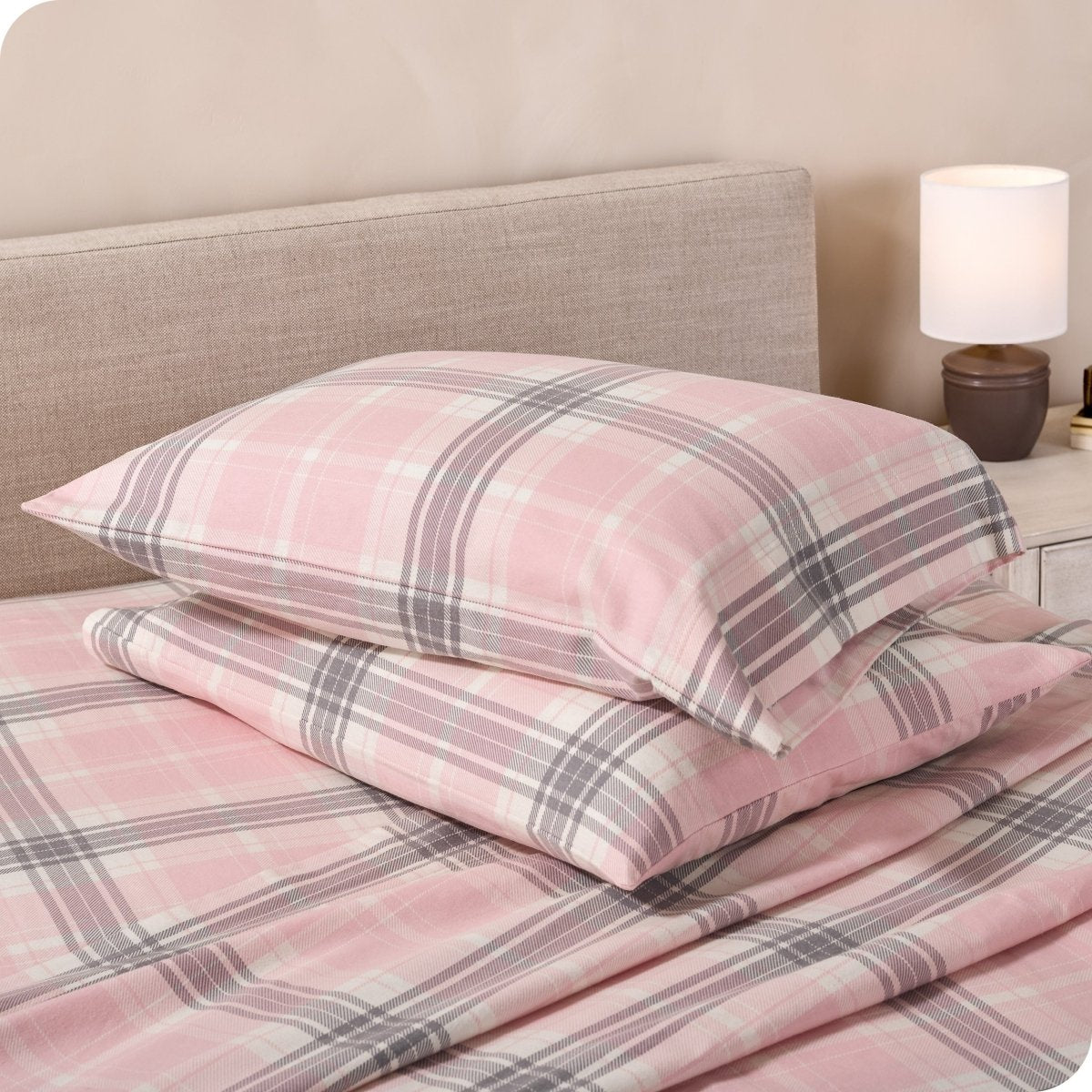 Cotton Flannel Sheet Set - Prints - Bare Home