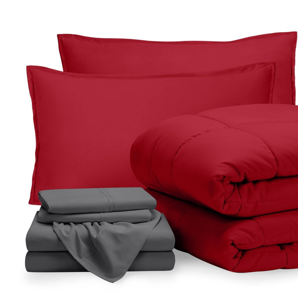 Bed - in - a - Bag - Split California King - Bare Home
