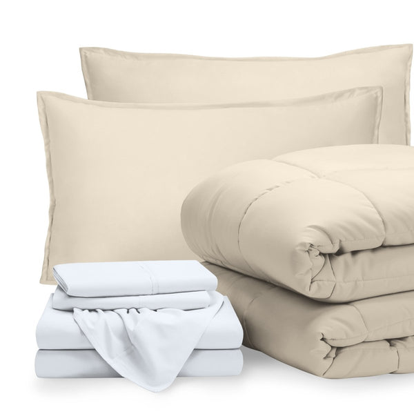Bed - in - a - Bag - Split California King - Bare Home