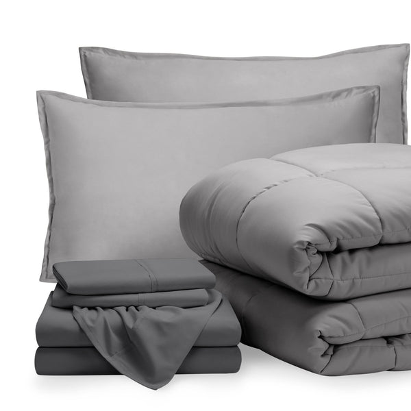 Bed - in - a - Bag - Split California King - Bare Home
