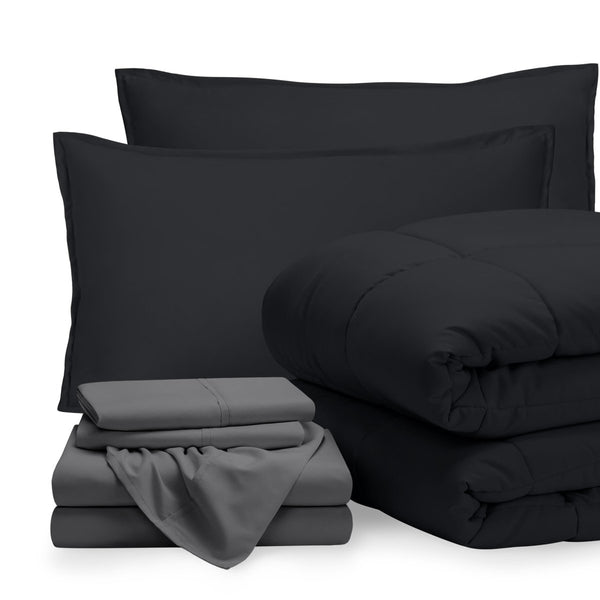 Bed - in - a - Bag - Split California King - Bare Home