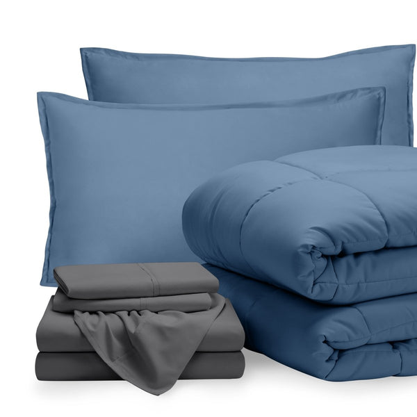 Bed - in - a - Bag - Split California King - Bare Home