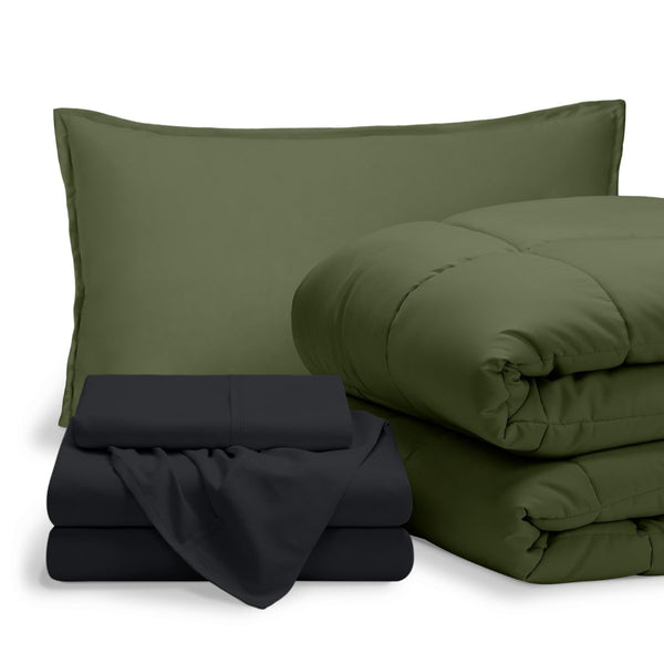 Bed - in - a - Bag - Twin - Bare Home