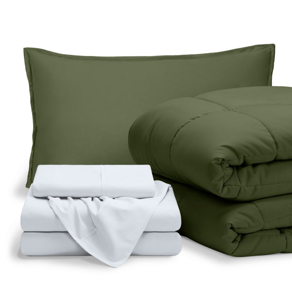 Bed - in - a - Bag - Twin - Bare Home