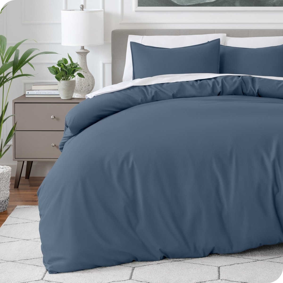 Microfiber Duvet Cover & Sham Set - Bare Home