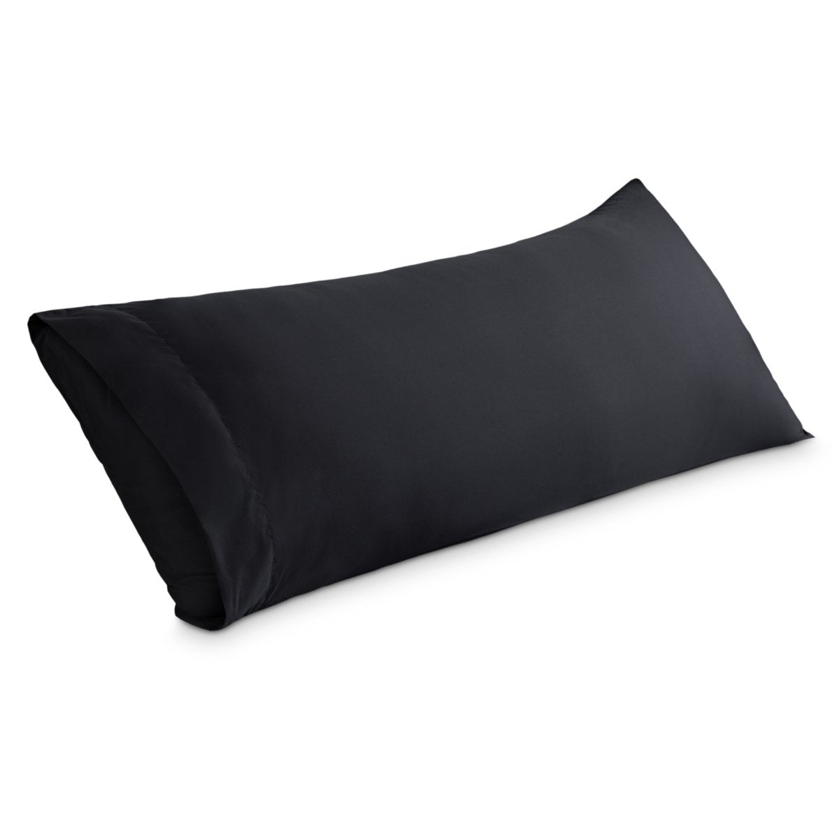 A microfiber body pillowcase on a pillow