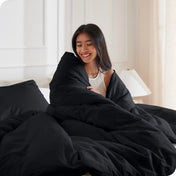 Microfiber Duvet Cover & Sham Set - Bare Home