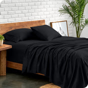 Microfiber Sheet Set - Open End Pillowcase - Bare Home