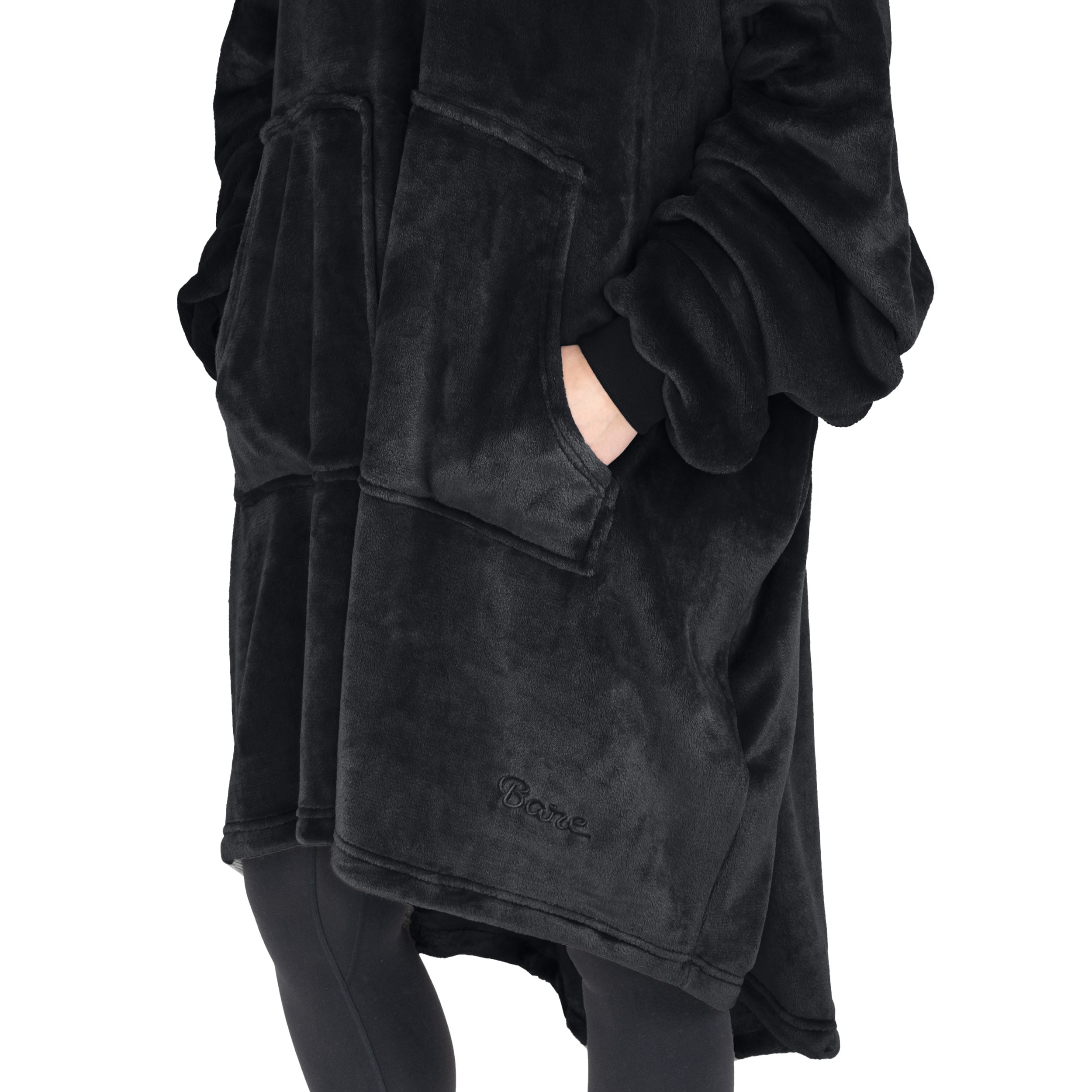 The Bare Homey™ - Microplush Wearable Blanket - Adult