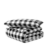 Cotton Flannel Duvet Cover & Sham Set