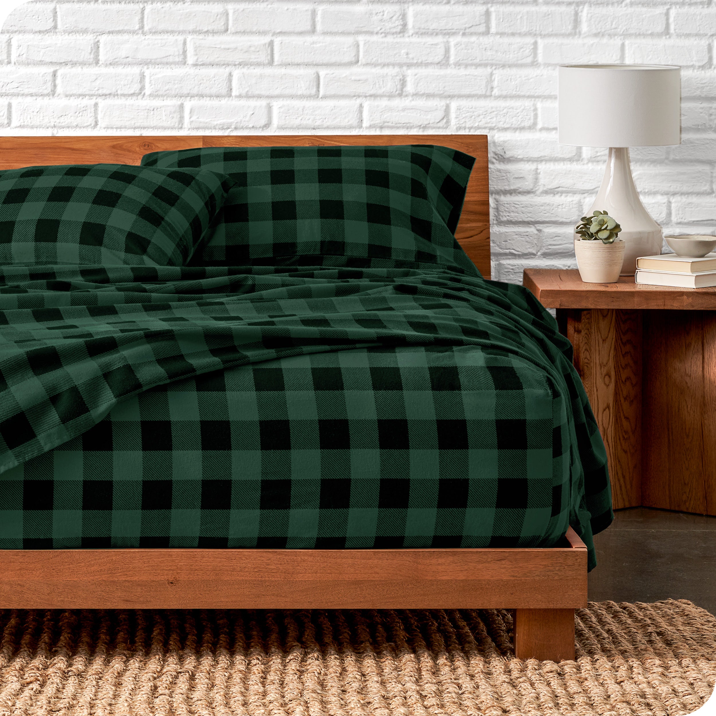 Cotton Flannel Sheet Set - Prints
