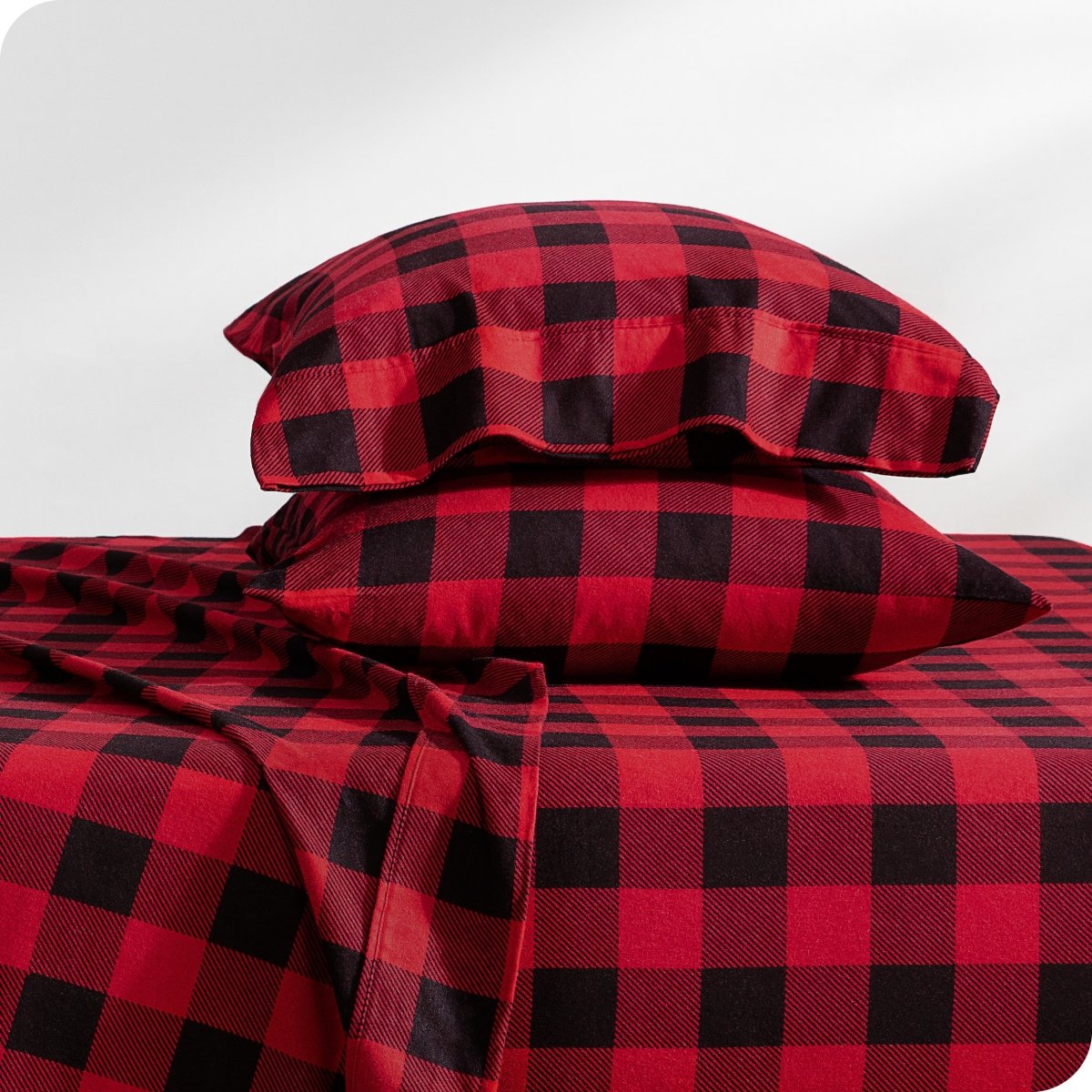 Cotton Flannel Sheet Set - Prints - Bare Home