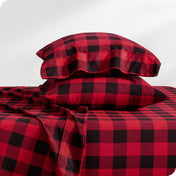 Cotton Flannel Sheet Set - Prints