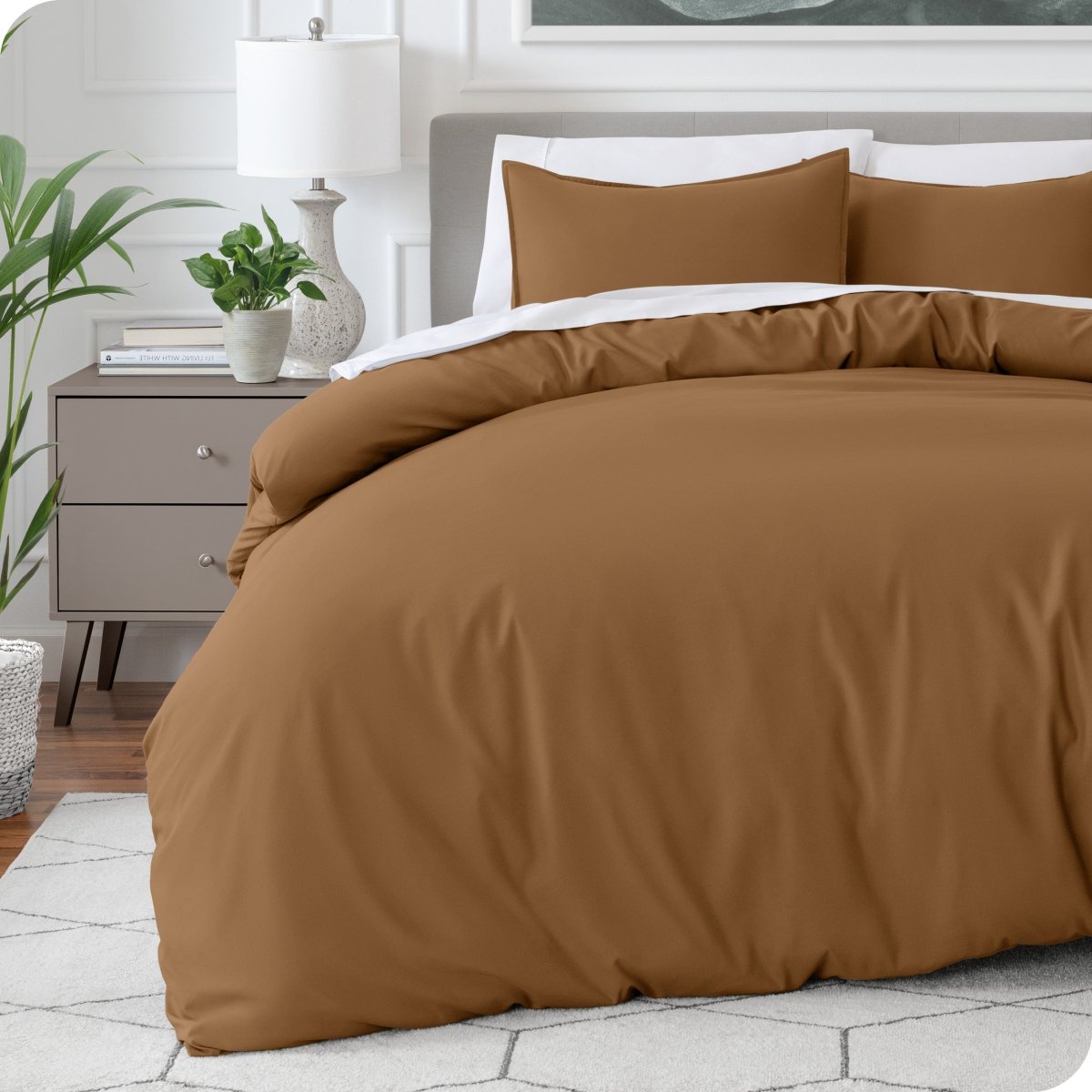 Microfiber Duvet Cover & Sham Set - Bare Home