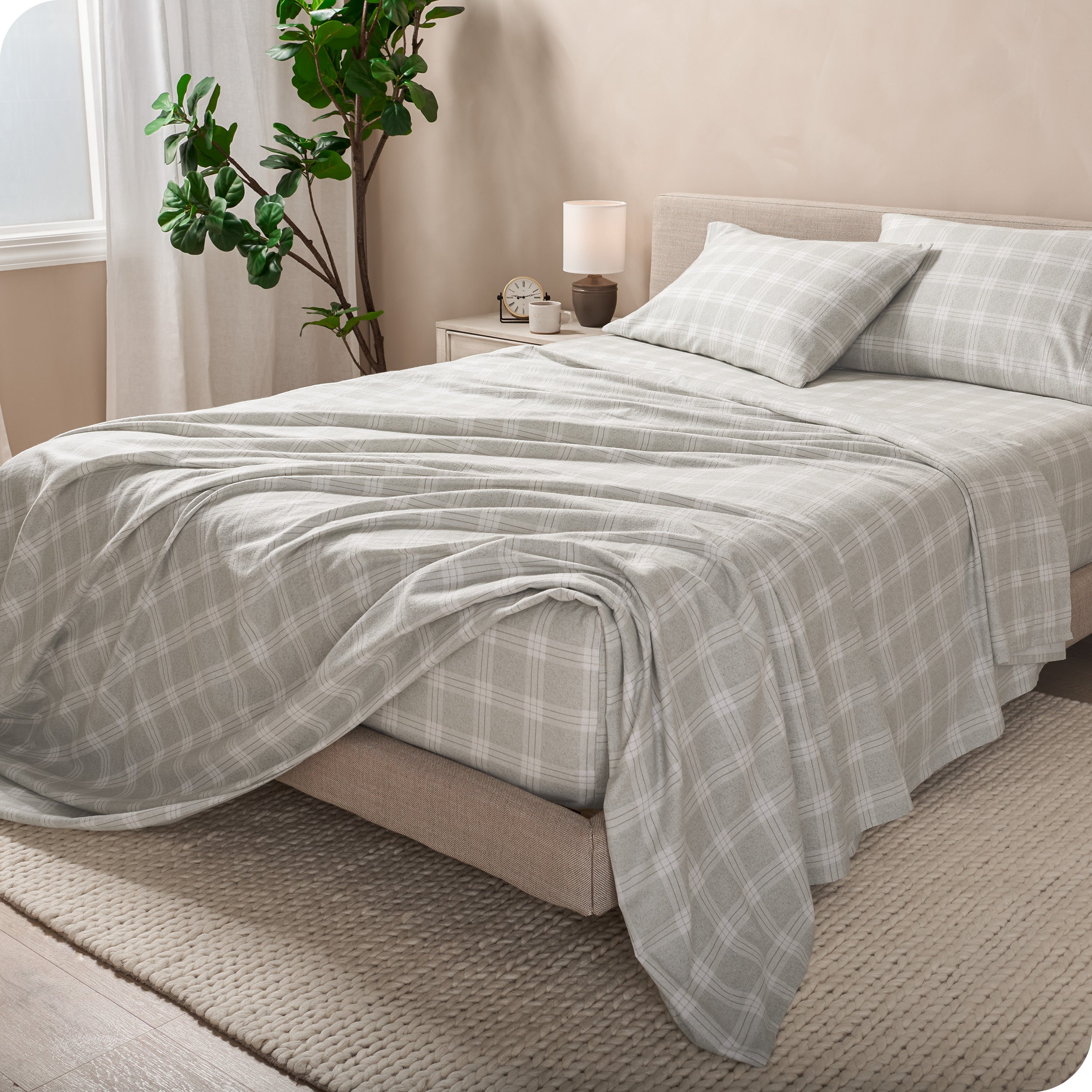 Cotton Flannel Sheet Set - Prints