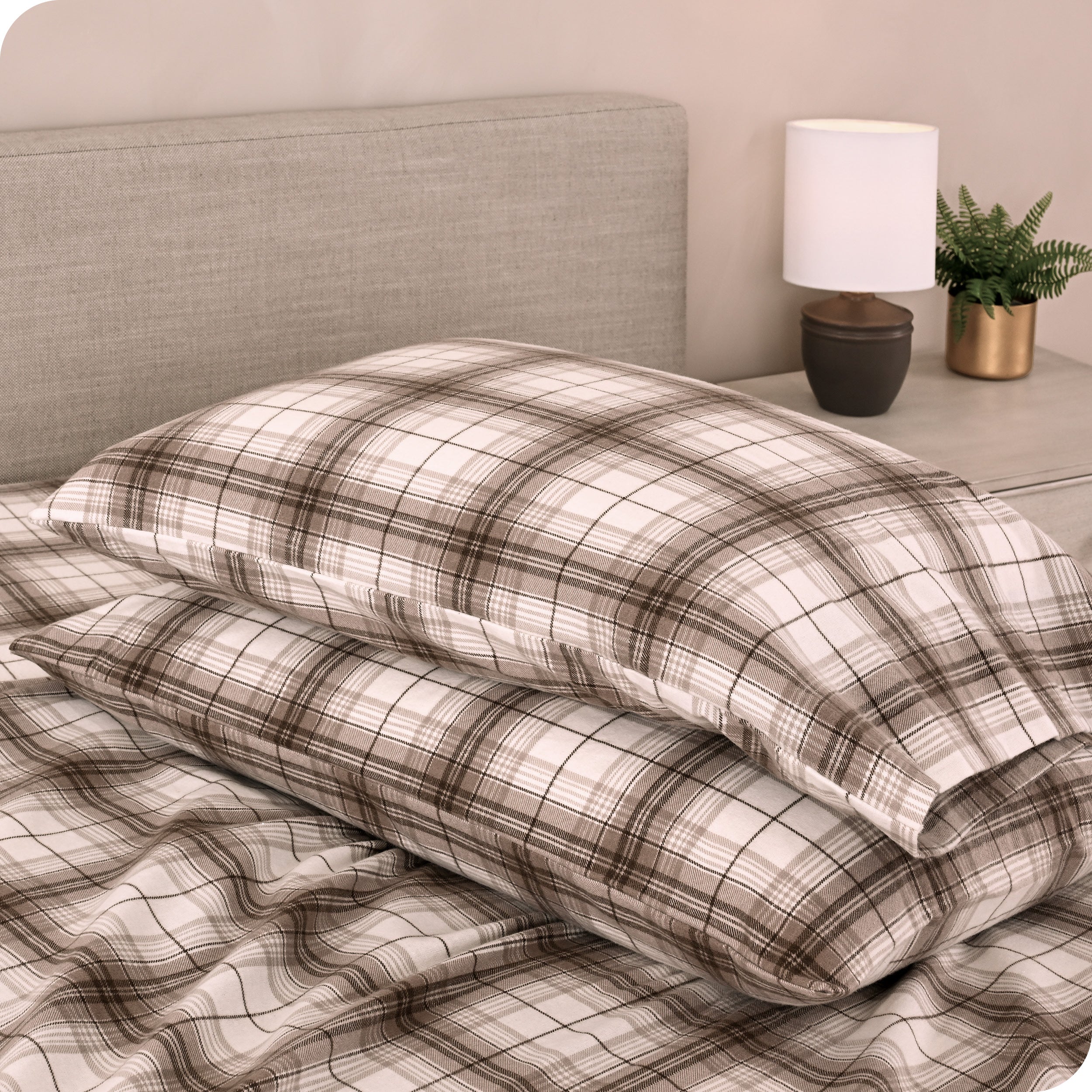 Cotton Flannel Sheet Set - Prints