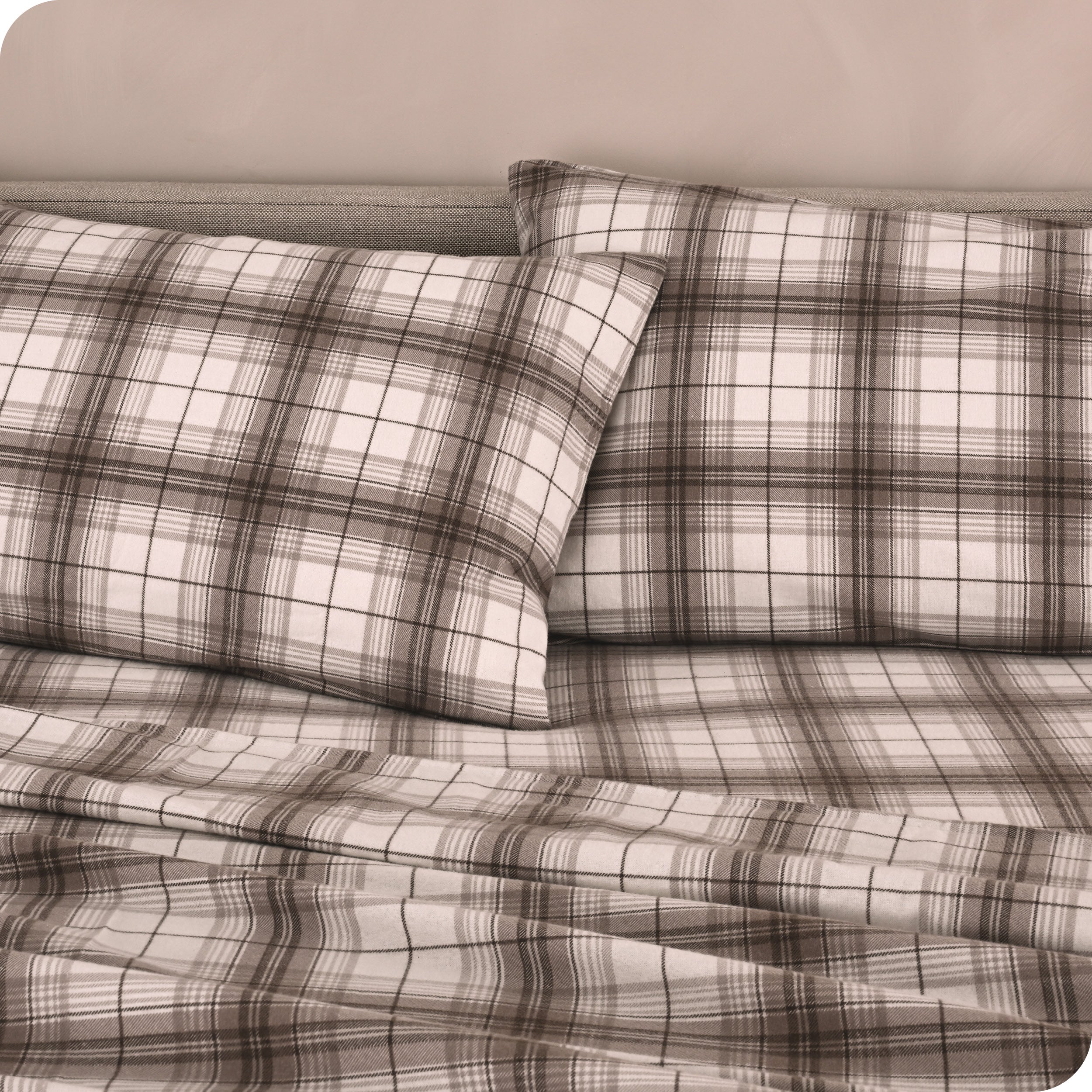 Cotton Flannel Sheet Set - Prints