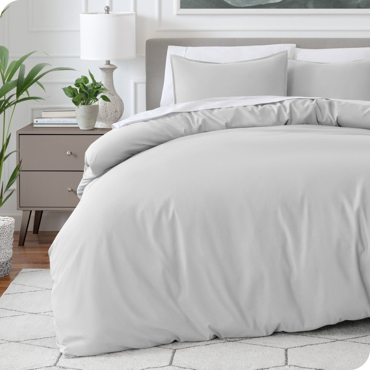 Microfiber Duvet Cover & Sham Set - Bare Home