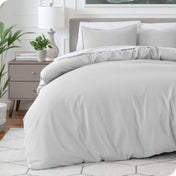 Microfiber Duvet Cover & Sham Set - Bare Home